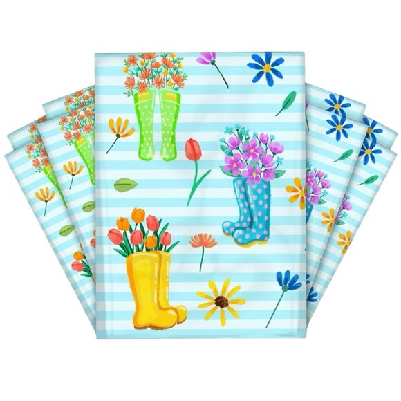 (50) Boots & Bloom Poly Mailers 10”x13” - Picture 3 of 3